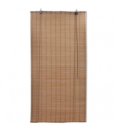 Roller Blind Bamboo 80x220 cm Brown