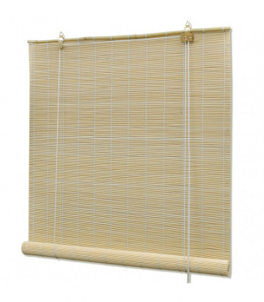 Roller Blind Bamboo 80x220 cm Natural