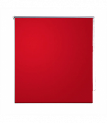 Roller Blind Blackout 120 x 175 cm Red