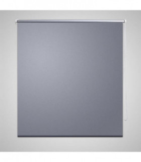 Roller Blind Blackout 80 x 230 cm Grey