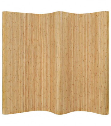 Room Divider Bamboo 250x165 cm Natural