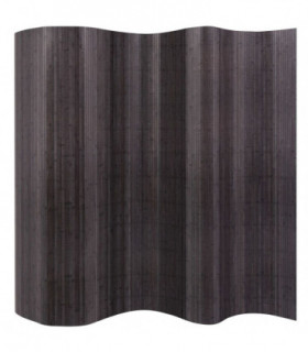Room Divider Bamboo Grey 250x165 cm