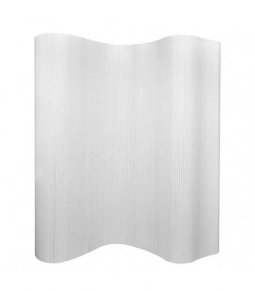 Room Divider Bamboo White 250x165 cm
