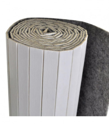 Room Divider Bamboo White 250x165 cm