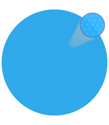 Round Pool Cover 488 cm PE Blue