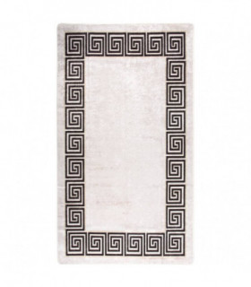 Rug Washable 190x300 cm Light Beige Anti Slip