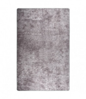 Rug Washable 80x150 cm Grey Anti Slip