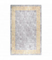 vidaXL Rug Washable 80x150 cm Grey Anti Slip
