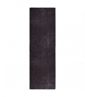 Rug Washable 80x300 cm Anthracite Anti Slip