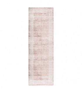 Rug Washable 80x300 cm Beige Anti Slip
