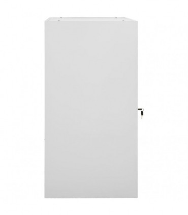 Saddle Cabinet Light Grey 53x53x105 cm Steel