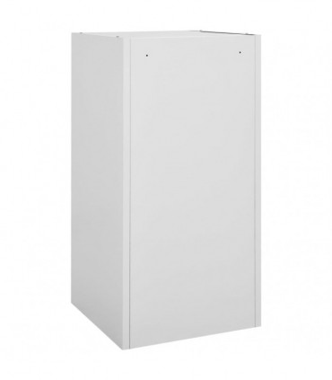 Saddle Cabinet Light Grey 53x53x105 cm Steel
