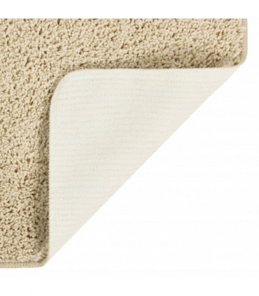 Shaggy Rug Cream 120x170 cm Anti Slip