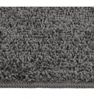 Shaggy Rug Dark Grey 80x150 cm Anti Slip