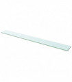 Shelf Panel Glass Clear 110x12 cm