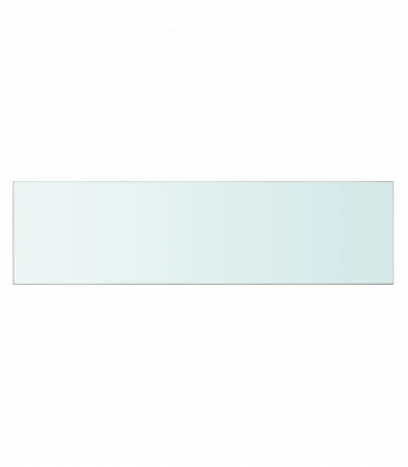 Shelf Panel Glass Clear 110x30 cm