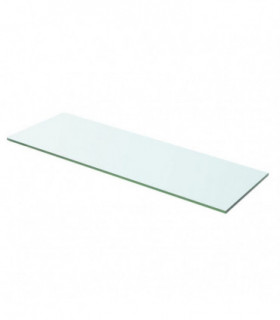 Shelf Panel Glass Clear 60x15 cm