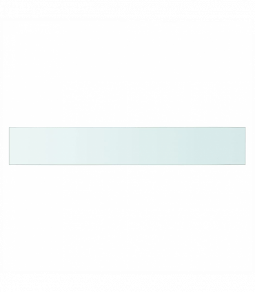 Shelf Panel Glass Clear 80x12 cm
