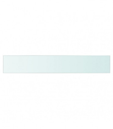 Shelf Panel Glass Clear 90x15 cm