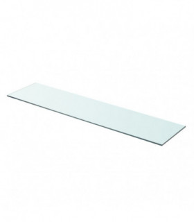Shelf Panel Glass Clear 90x20 cm