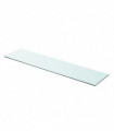 Shelf Panel Glass Clear 90x20 cm