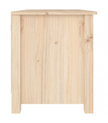 Shoe Bench 70x38x45.5 cm Solid Wood Pine