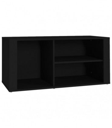 Shoe Cabinet Black 100x35x45 cm Engineered Wood