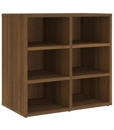 Shoe Cabinet Brown Oak 52.5x30x50 cm