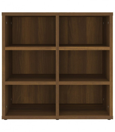 Shoe Cabinet Brown Oak 52.5x30x50 cm