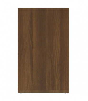 Shoe Cabinet Brown Oak 52.5x30x50 cm