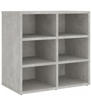 Shoe Cabinet Concrete Grey 52.5x30x50 cm