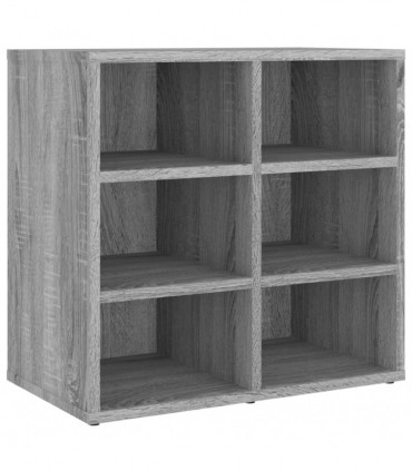 Shoe Cabinet Grey Sonoma 52.5x30x50 cm