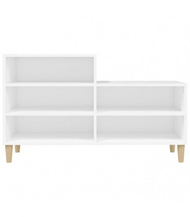 Shoe Cabinet White 102x36x60 cm Engineered Wood