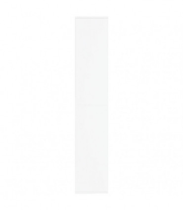 Shoe Cabinet White 54x34x183 cm Engineered Wood