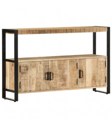 Side Cabinet 120x30x75 cm Solid Mango Wood