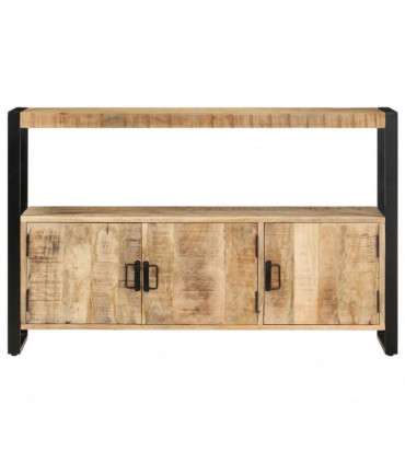 Side Cabinet 120x30x75 cm Solid Mango Wood