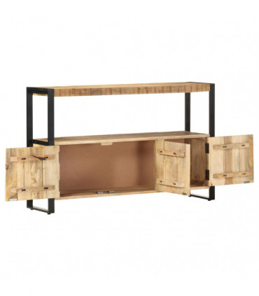 Side Cabinet 120x30x75 cm Solid Mango Wood