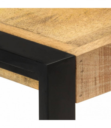 Side Cabinet 120x30x75 cm Solid Mango Wood