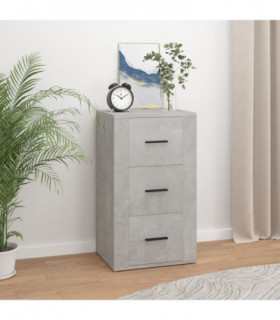 Sideboard Concrete Grey 40x33x70 cm Engineered Wood