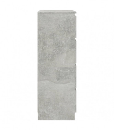 Sideboard Concrete Grey 60x35x98.5 cm Engineered Wood