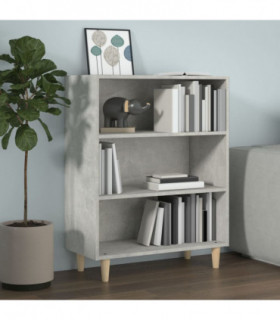 Sideboard Concrete Grey 69.5x32.5x90 cm Engineered Wood