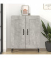Sideboard Concrete Grey 69.5x34x90 cm Engineered Wood