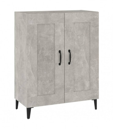 Sideboard Concrete Grey 69.5x34x90 cm Engineered Wood