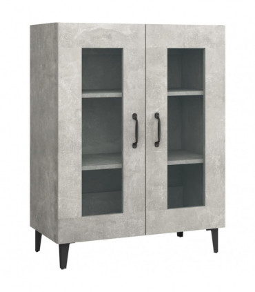 Sideboard Concrete Grey 69.5x34x90 cm Engineered Wood