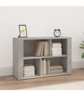 Sideboard Concrete Grey 80x30x54 cm Engineered Wood
