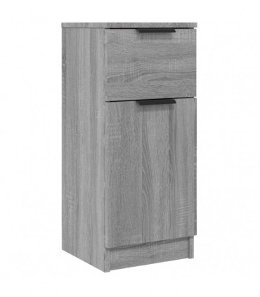 Sideboard Grey Sonoma 30x30x70 cm Engineered Wood
