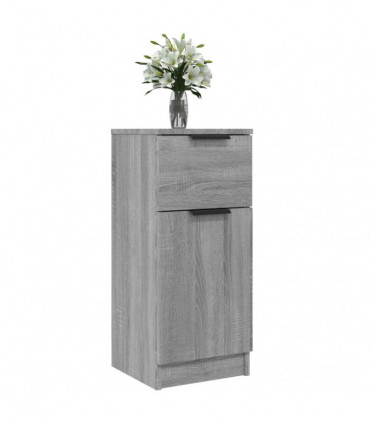Sideboard Grey Sonoma 30x30x70 cm Engineered Wood