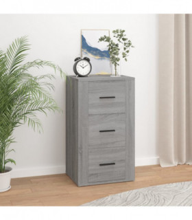 Sideboard Grey Sonoma 40x33x70 cm Engineered Wood