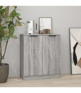 Sideboard Grey Sonoma 60x30x70 cm Engineered Wood
