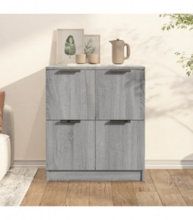 Sideboard Grey Sonoma 60x30x70 cm Engineered Wood